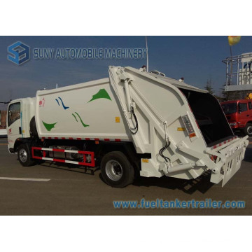 HOWO 2axles 5000L Compactor Garbage Truck